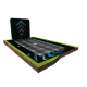 Батут Berg Ultim FlatGround Elite Black 500x300 см с AeroWall Black 2x2