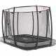 Батут Berg Ultim InGround Champion Grey 330x220 см с сеткой Deluxe