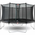 Батут Berg Favorit Grey 430 см с сеткой Comfort