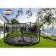 Батут Berg InGround Champion Grey 430 см с сеткой Comfort