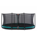 Батут Berg InGround Grand Favorit Green 520x345 см с сеткой Comfort