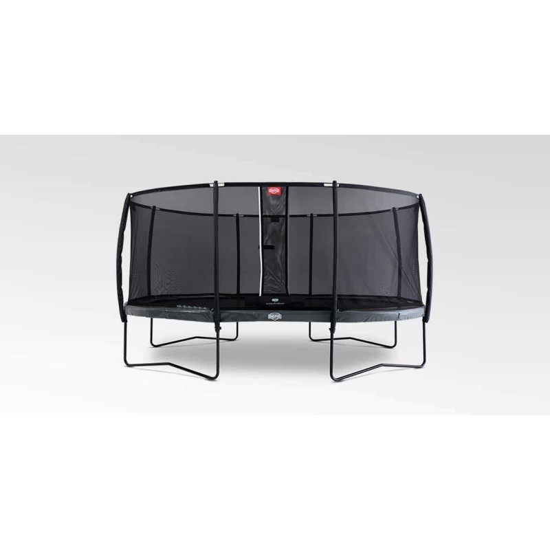 Батут Berg Grand Elite Grey 520x345 см с сеткой Deluxe XL