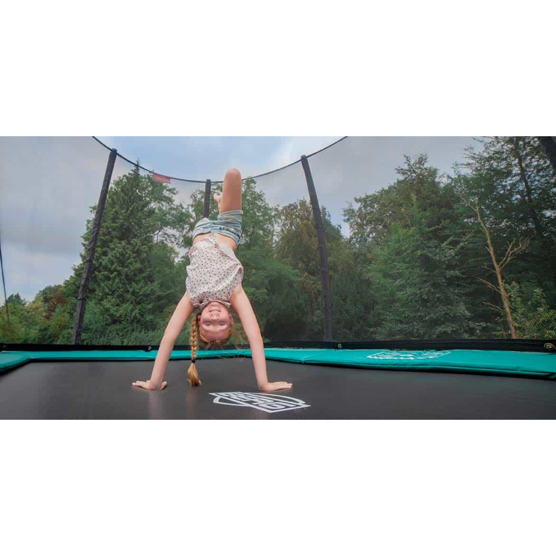 Батут Berg Ultim Champion Green 410x250 см із сіткою Deluxe XL