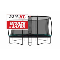 Батут Berg Ultim Champion Green 410x250 см с сеткой Deluxe XL