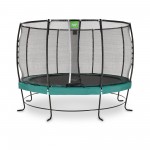 Батут Exit Lotus Premium 366 см Green з сіткою