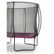Батут Exit Silhouette Pink 214х305 см с сеткой