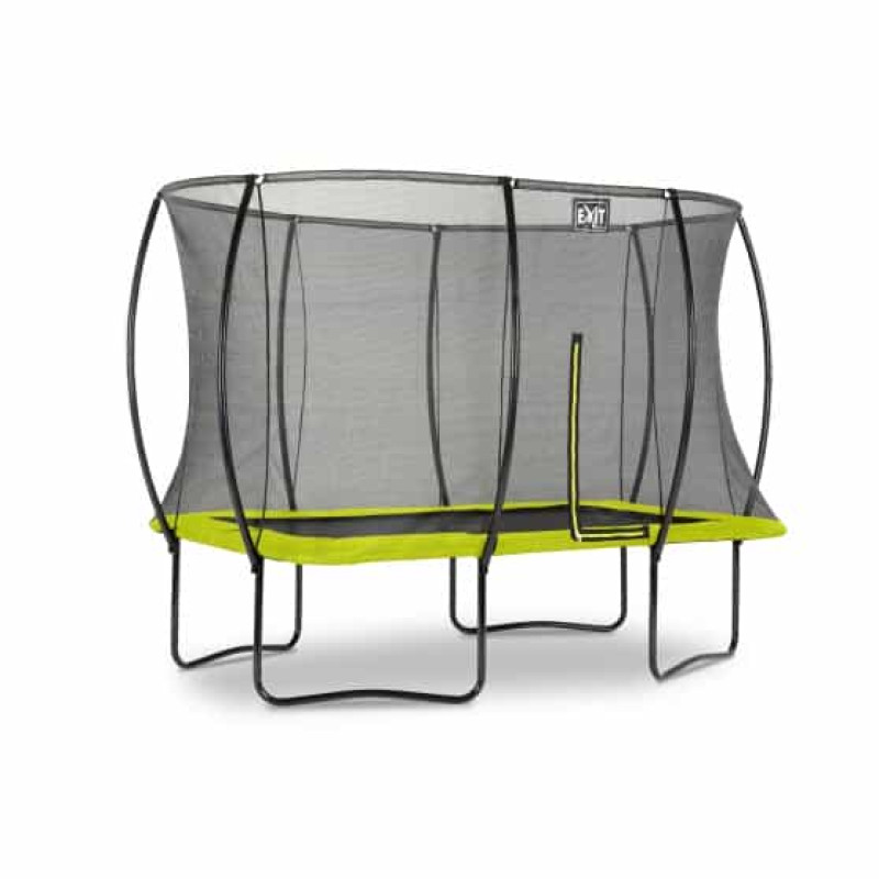Батут Exit Silhouette Green 214х305 см с сеткой
