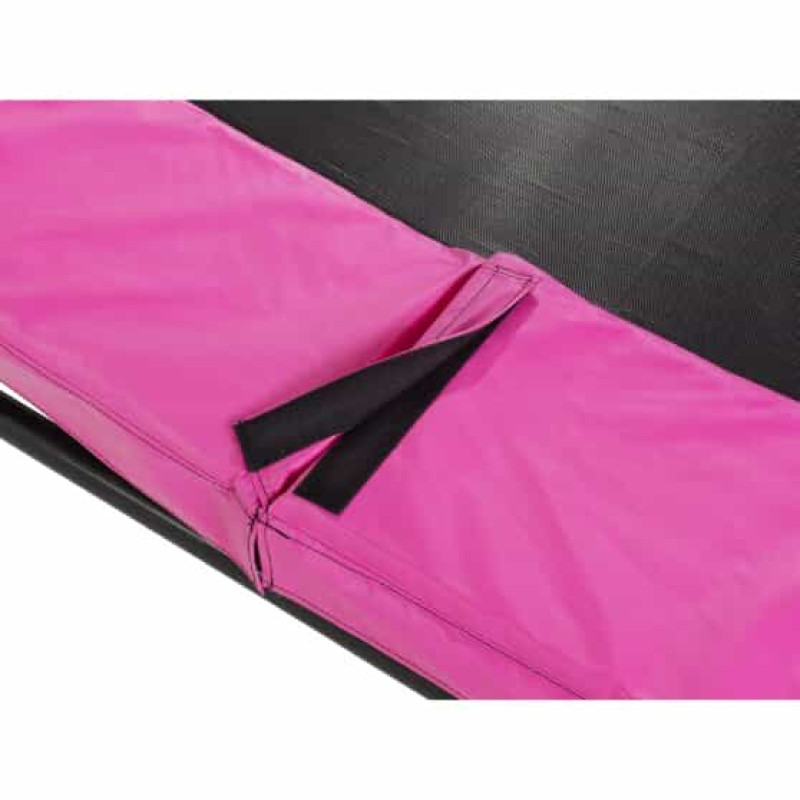 Батут Exit Silhouette Pink 214х305 см с сеткой