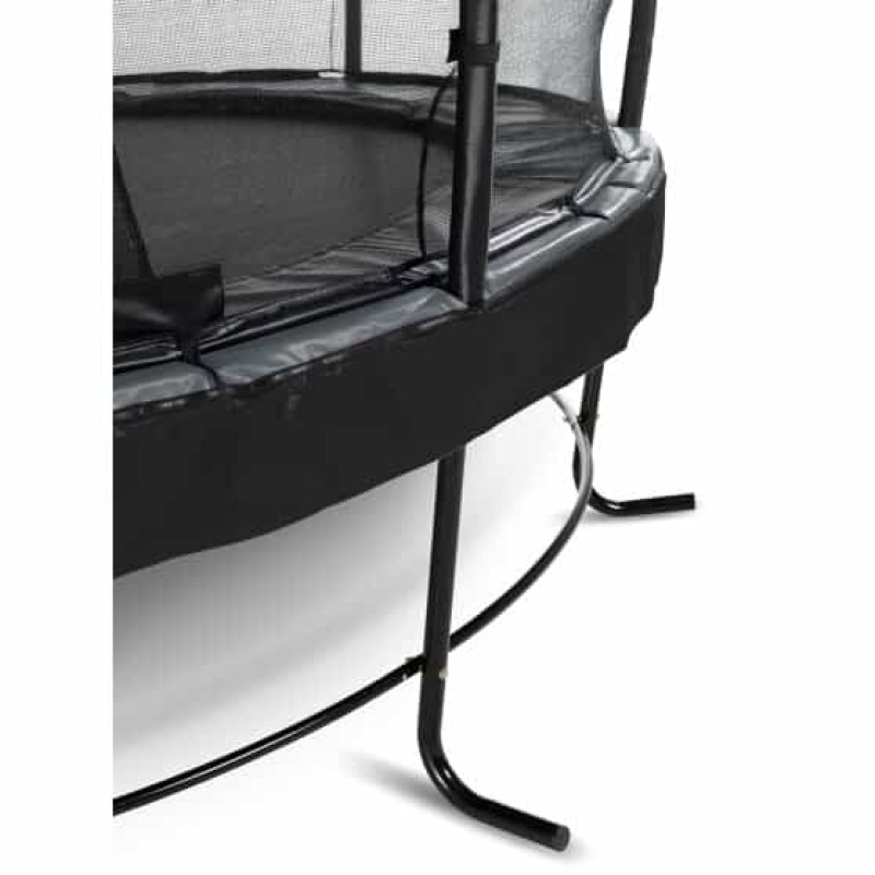 Батут Exit Elegant Premium Black 427 см с сеткой Deluxe