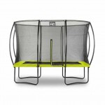 Батут Exit Silhouette Green 214х305 см с сеткой