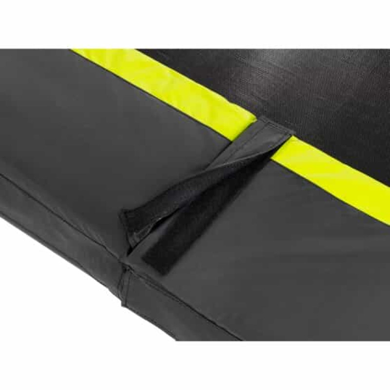 Батут Exit Silhouette Black 214x305 см с сеткой 