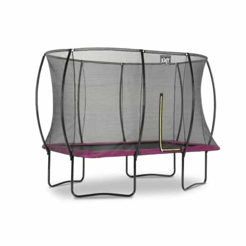 Батут Exit Silhouette Pink 214х305 см с сеткой