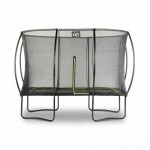 Батут Exit Silhouette Black 214x305 см с сеткой 
