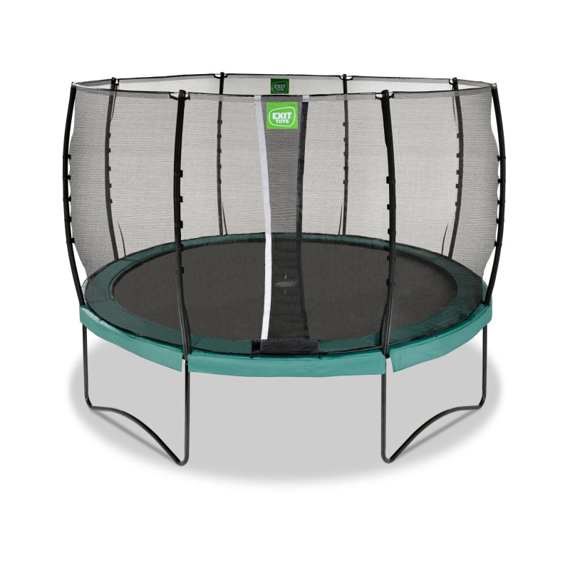 Батут Exit Allure Classic 366 см Green с сеткой