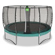 Батут Exit Allure Premium 427 см Green с сеткой