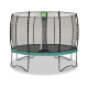 Батут Exit Allure Classic 366 см Green с сеткой