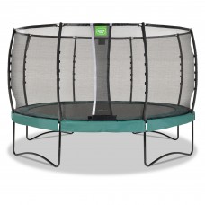 Батут Exit Allure Premium 427 см Green з сіткою