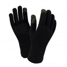 Перчатки водонепроницаемые Dexshell ThermFit с шерстью мериноса, размер S, черные