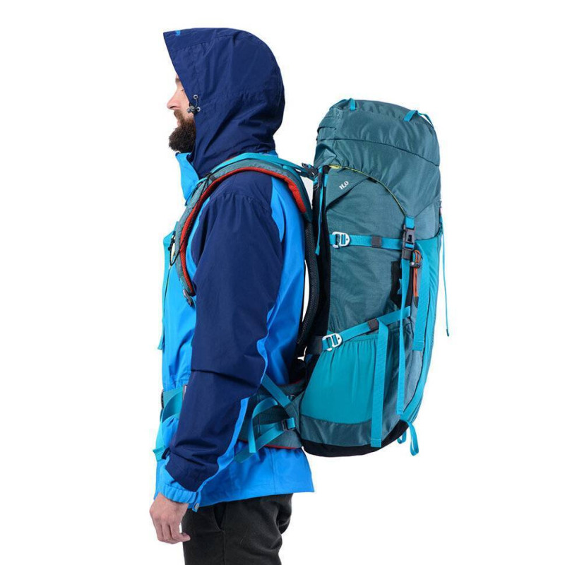 Рюкзак туристический Naturehike NH16Y020-Q, 55 л, голубой