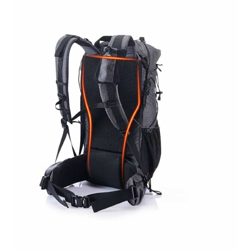 Рюкзак туристический Naturehike Rock NH19BP095, 60+5 л, черный