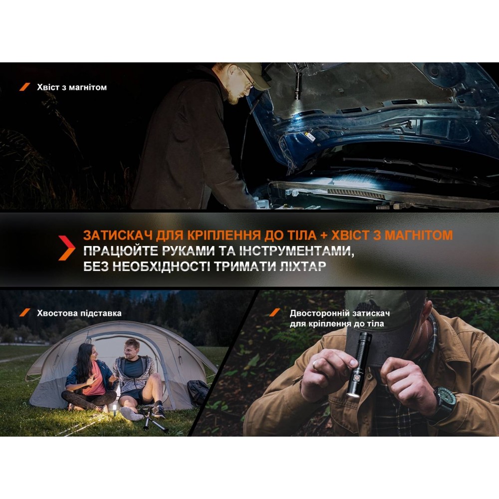 Фонарик ручной Fenix E28R V2.0