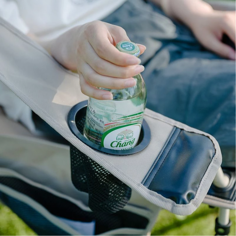 Кресло складное Naturehike CNK2300JJ012, алюминий, черный