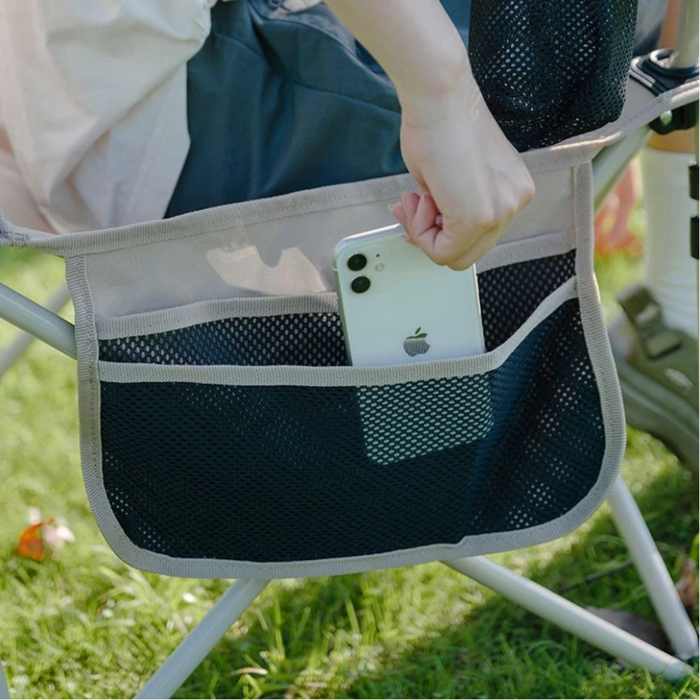 Кресло складное Naturehike CNK2300JJ012, алюминий, черный