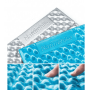 Коврик складной IXPE Naturehike Thickened NH20FCD07, алюминиевая пленка, 25 мм, голубой