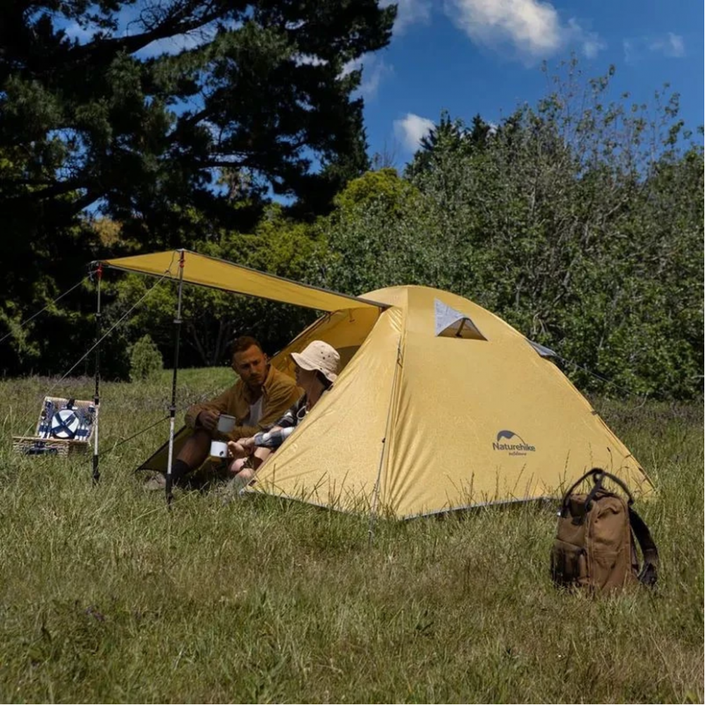 Намет двомісний Naturehike P-Series NH18Z022-P, 210T/65D, темно-зелений