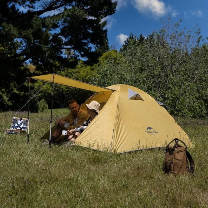 Намет двомісний Naturehike P-Series NH18Z022-P, 210T/65D, темно-зелений