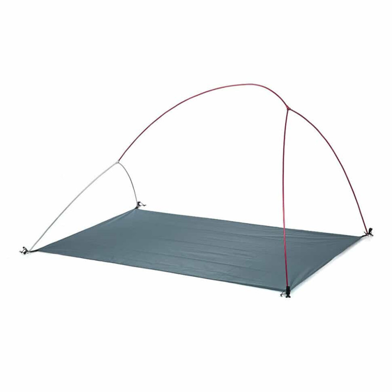 Ультралегкая двухместная палатка с подстилкой Naturehike Cloud Up 2 Updated NH17T001-T, 20D, серая