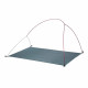 Ультралегкая двухместная палатка с подстилкой Naturehike Cloud Up 2 Updated NH17T001-T, 20D, серая