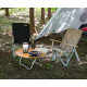 Крісло складане Naturehike Shangye NH19JJ004, алюміній, бежеве