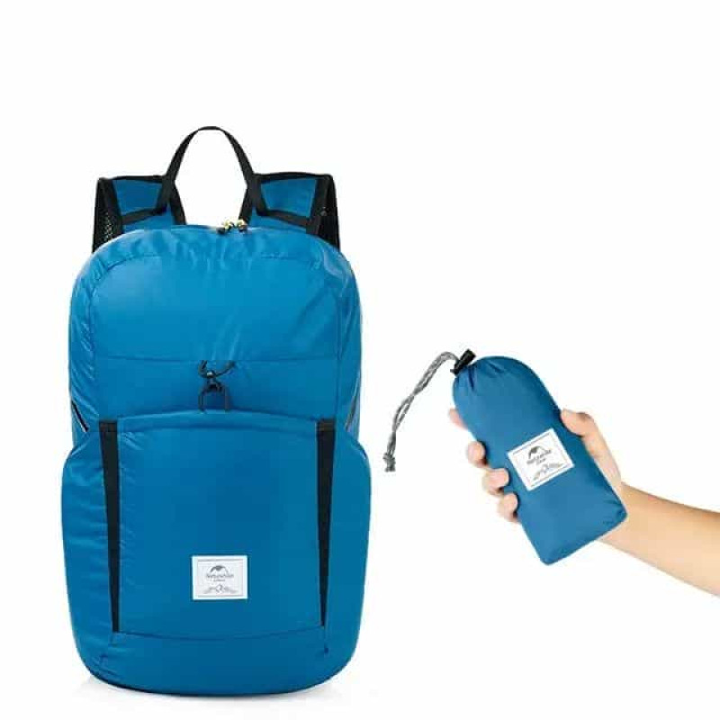 Рюкзак компактный Naturehike Ultralight NH17A017-B 22 л, голубой
