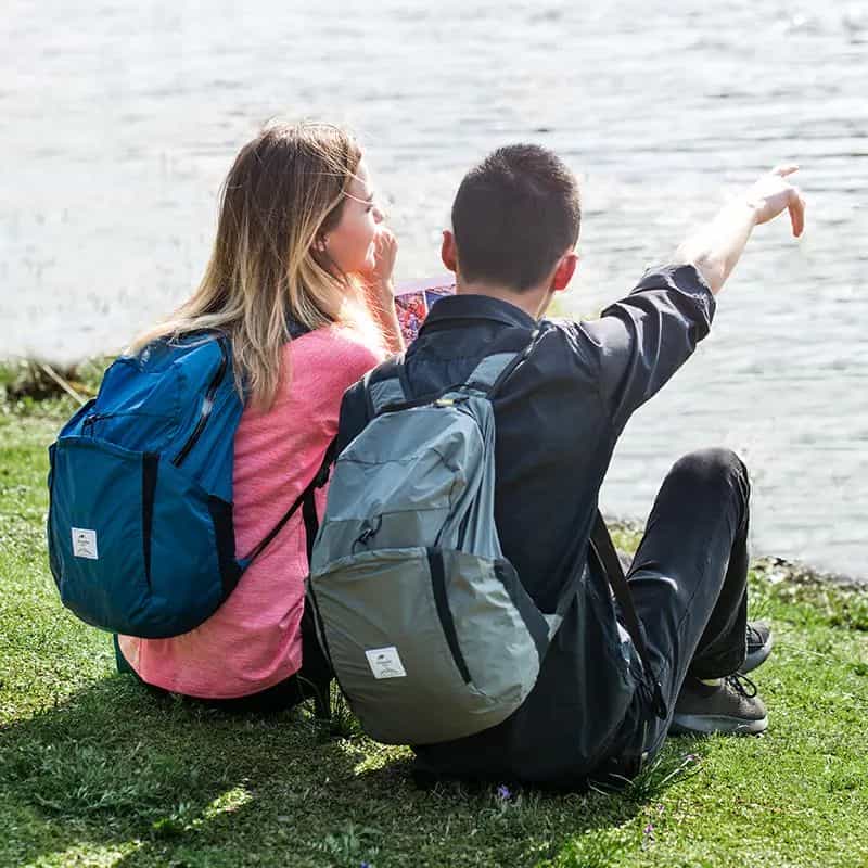Рюкзак компактный Naturehike Ultralight NH17A017-B 22 л, голубой