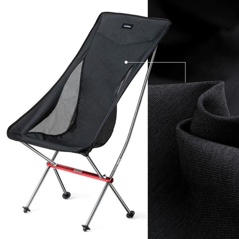 Крісло складане NaturehikeYL06 Alu Folding Moon Chair NH18Y060-Z, чорне