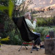 Крісло складане NaturehikeYL06 Alu Folding Moon Chair NH18Y060-Z, чорне