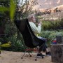 Кресло складное NaturehikeYL06 Alu Folding Moon Chair NH18Y060-Z, черное
