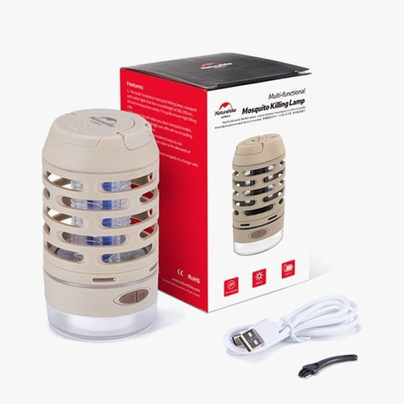 Антимоскитный фонарь Naturehike NH22ZM005, бежевый