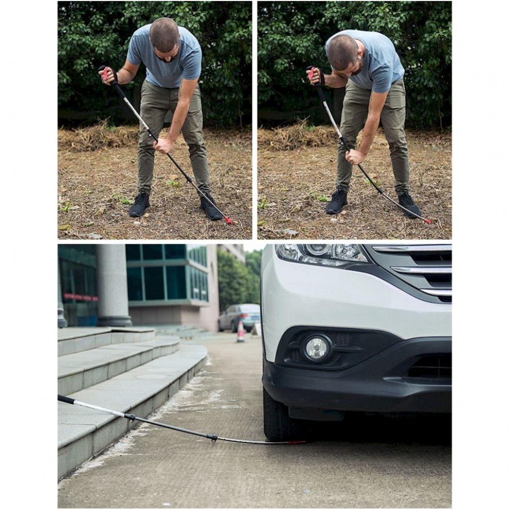 Треккинговая палка 3-секционная Naturehike ST06 NH17D006-D, серебристая