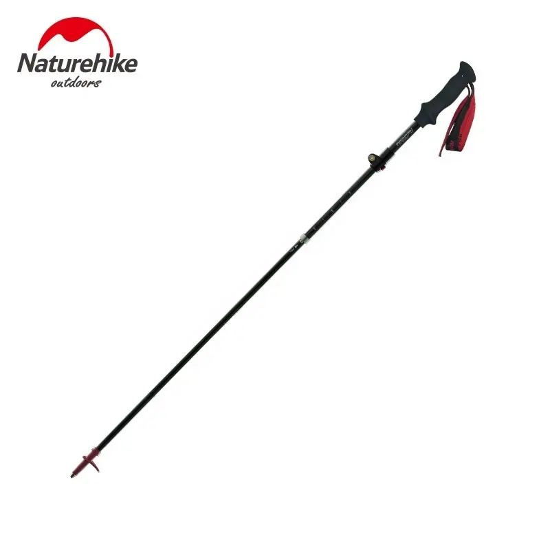 Треккинговая палка Naturehike ST07 NH18D010-Z, 99-115 см, бордовая