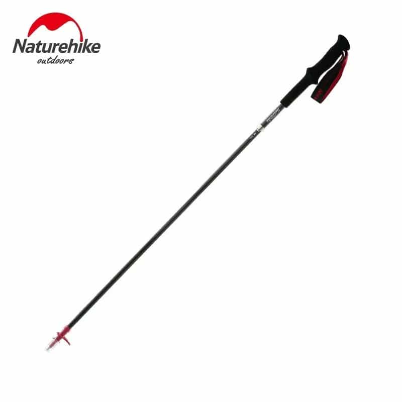 Треккинговая палка Naturehike ST08 NH18D020-Z, 110 см, бордовая