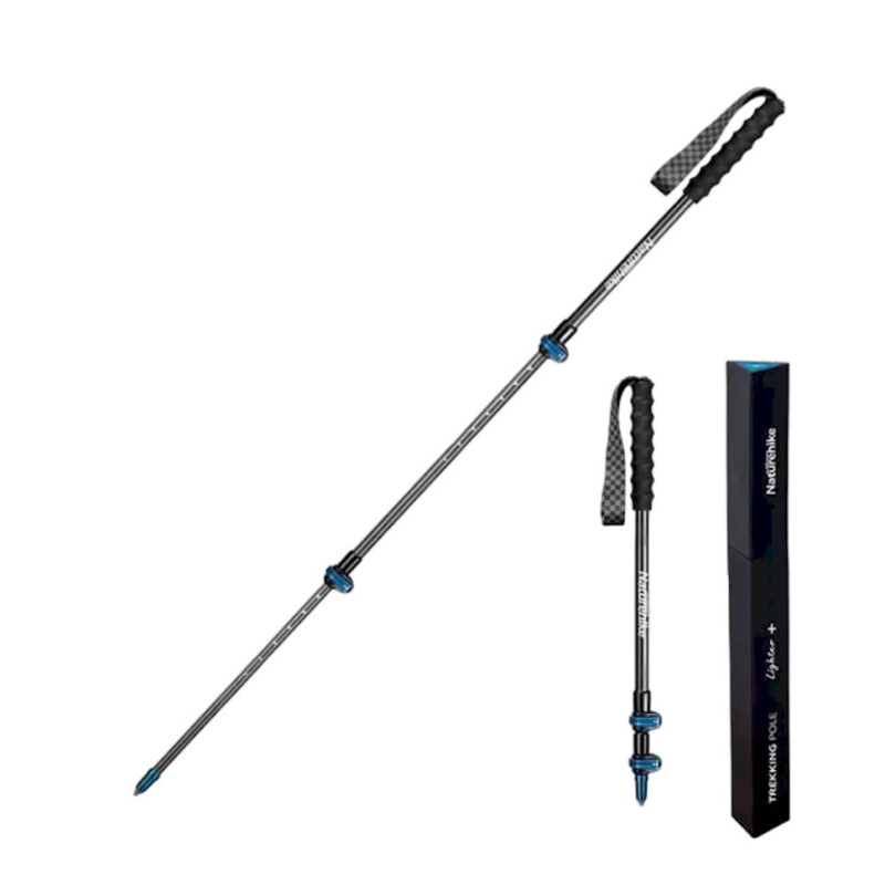 Треккинговая палка Naturehike ST10 NH19S010-T, 130 см, голубой