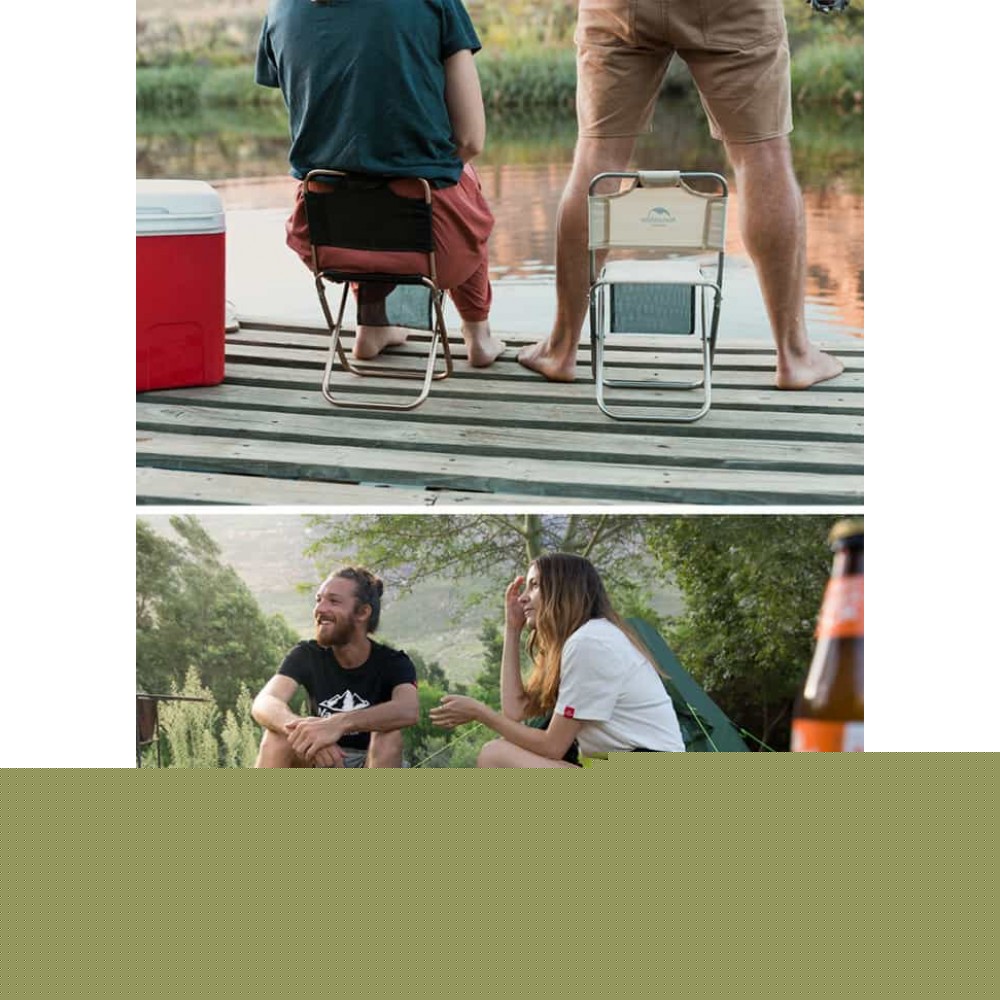 Стілець розкладний Naturehike MZ01 NH18M001-Z, чорний