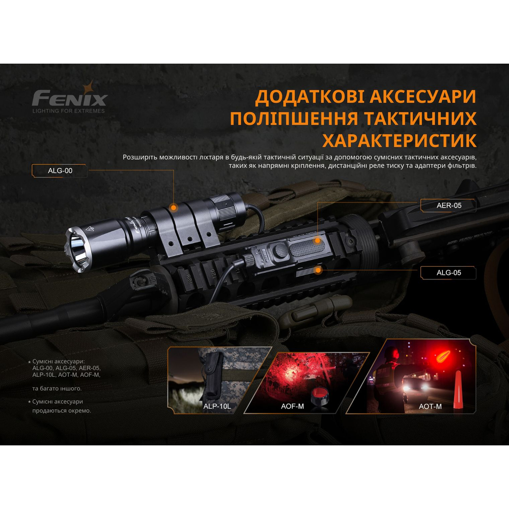 Ручной фонарь Fenix TK16 V2.0, зеленый