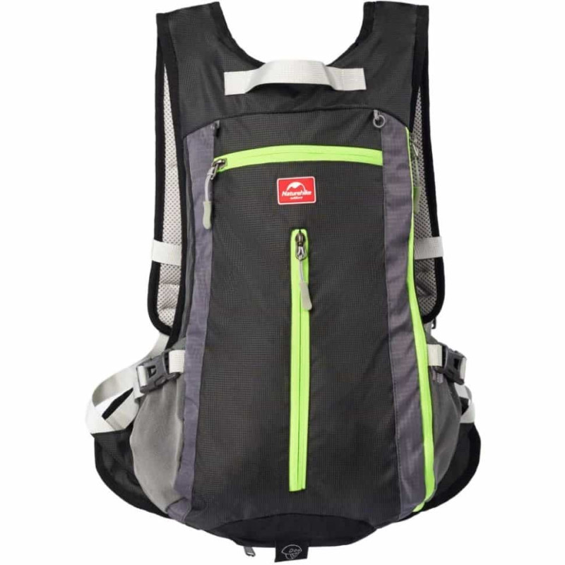 Велорюкзак с чехлом для шлема Naturehike 15 л sky blue NH15C001-B, голубой