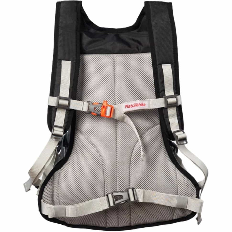Велорюкзак с чехлом для шлема Naturehike 15 л sky blue NH15C001-B, голубой