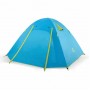 Намет двомісний Naturehike P-Series NH18Z022-P, 210T/65D, блакитний