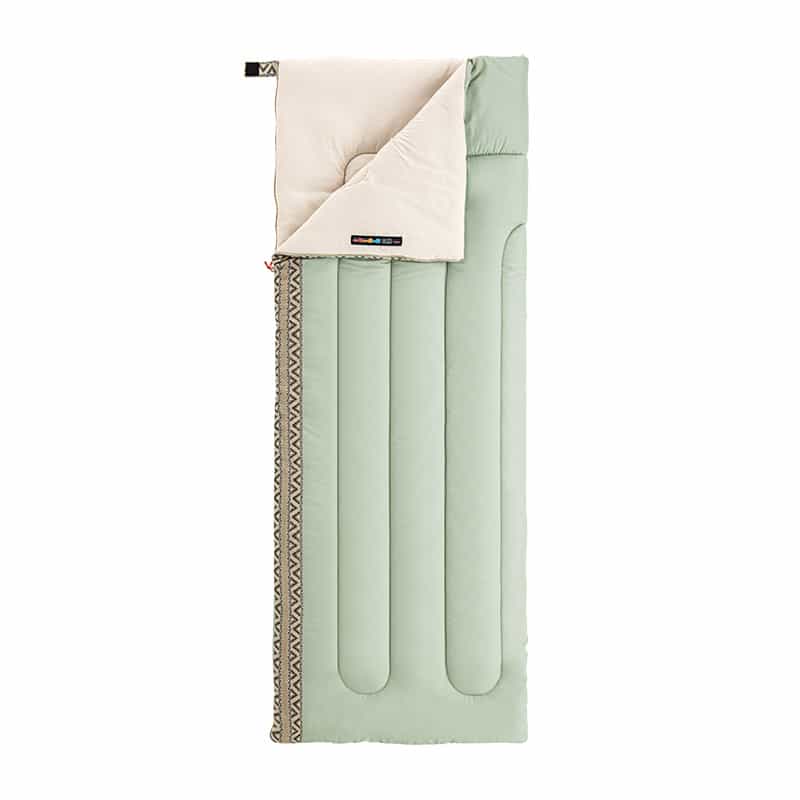 Спальный мешок Naturehike L150 NH20MSD05, (13°C) правый, светло-зелёный