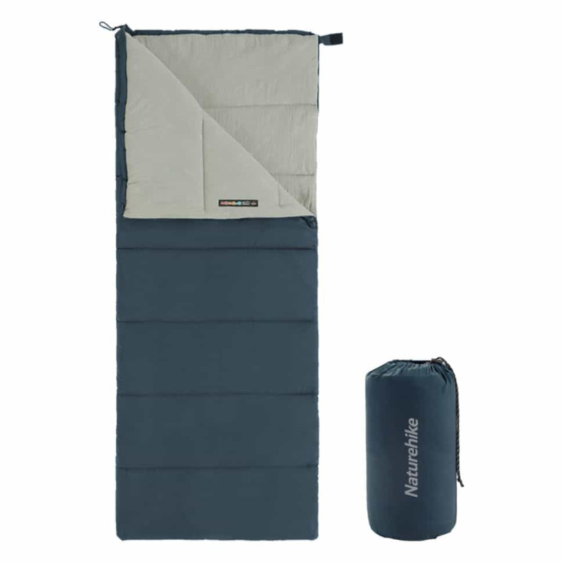 Спальный мешок Naturehike F150 NH22MSD05, правый, темно-синий